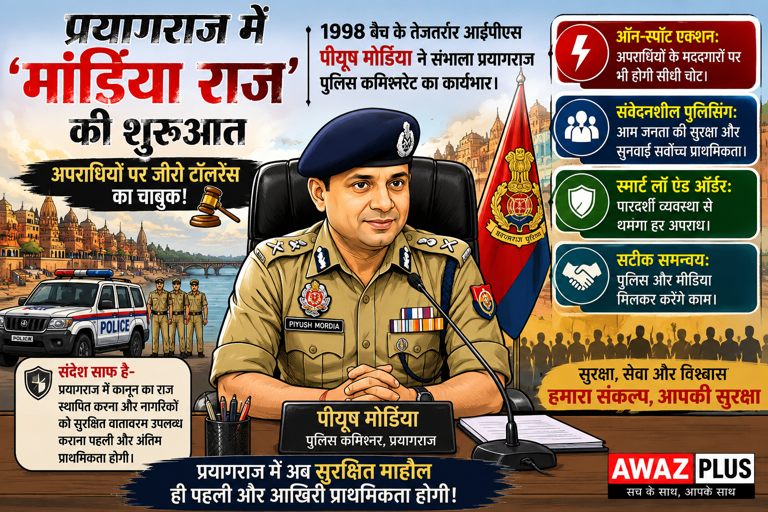 प्रयागराज में 'मोर्डिया राज' की शुरुआत:अपराधियों:प...