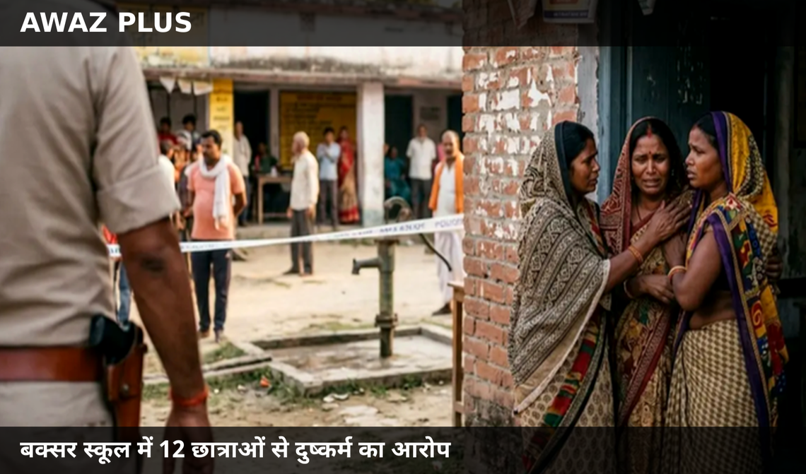 बक्सर के स्कूल में 12 नाबालिग छात्राओं से दुष्कर्म का आरोप, दो शिक्षक निलंबित
